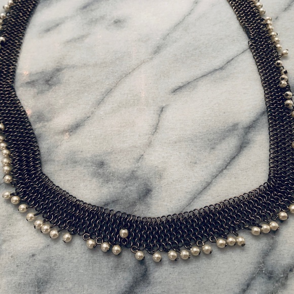 J. Crew chain necklace with pearls - Picture 2 of 2